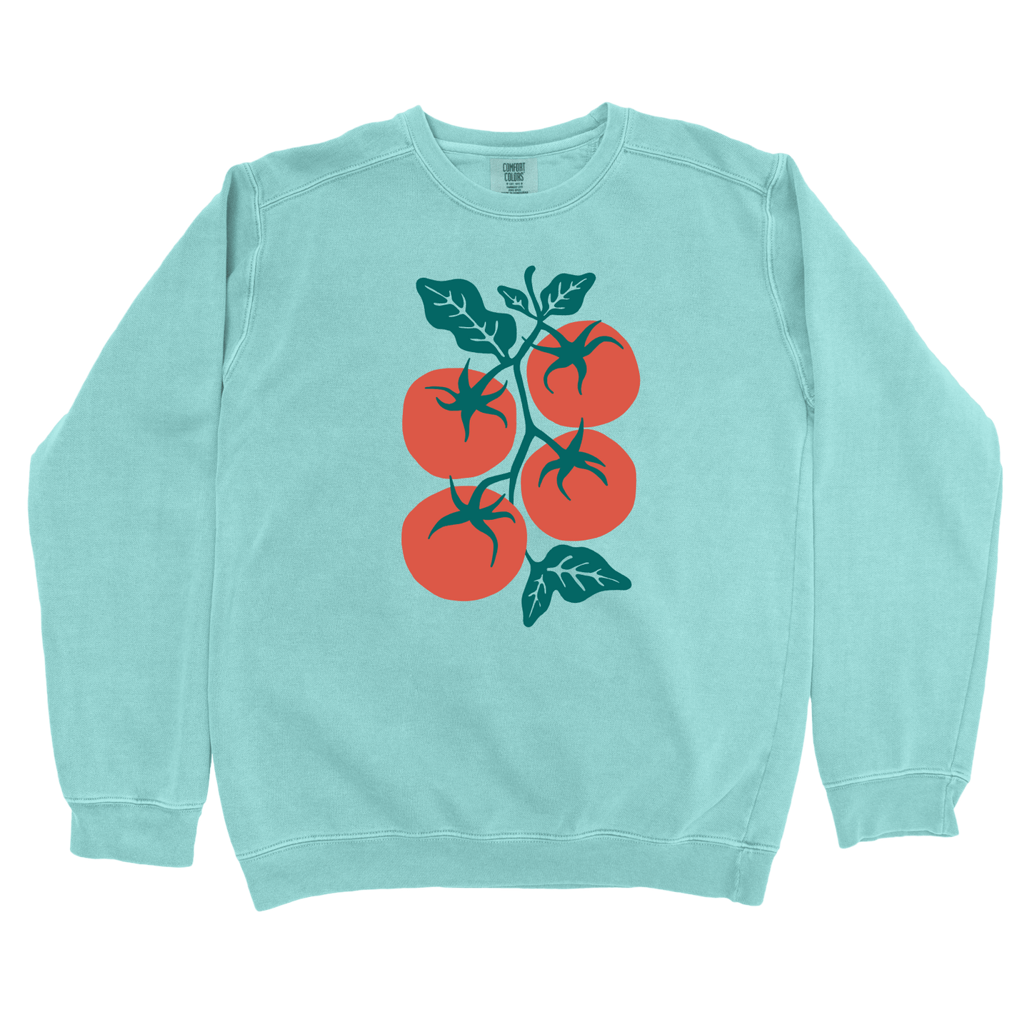 Sweatshirt Chalky Mint / S Tomato Cluster Sweatshirt