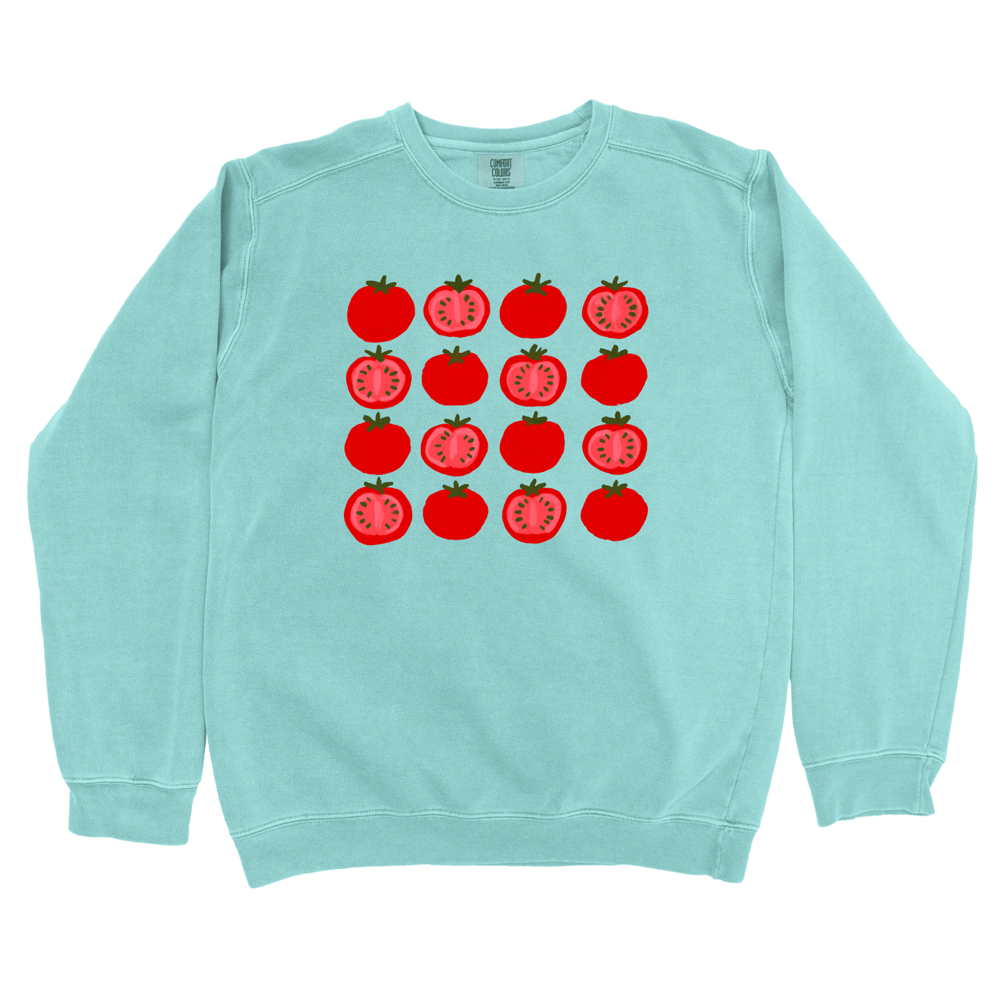 Sweatshirt Chalky Mint / S Tomato Grid Sweatshirt