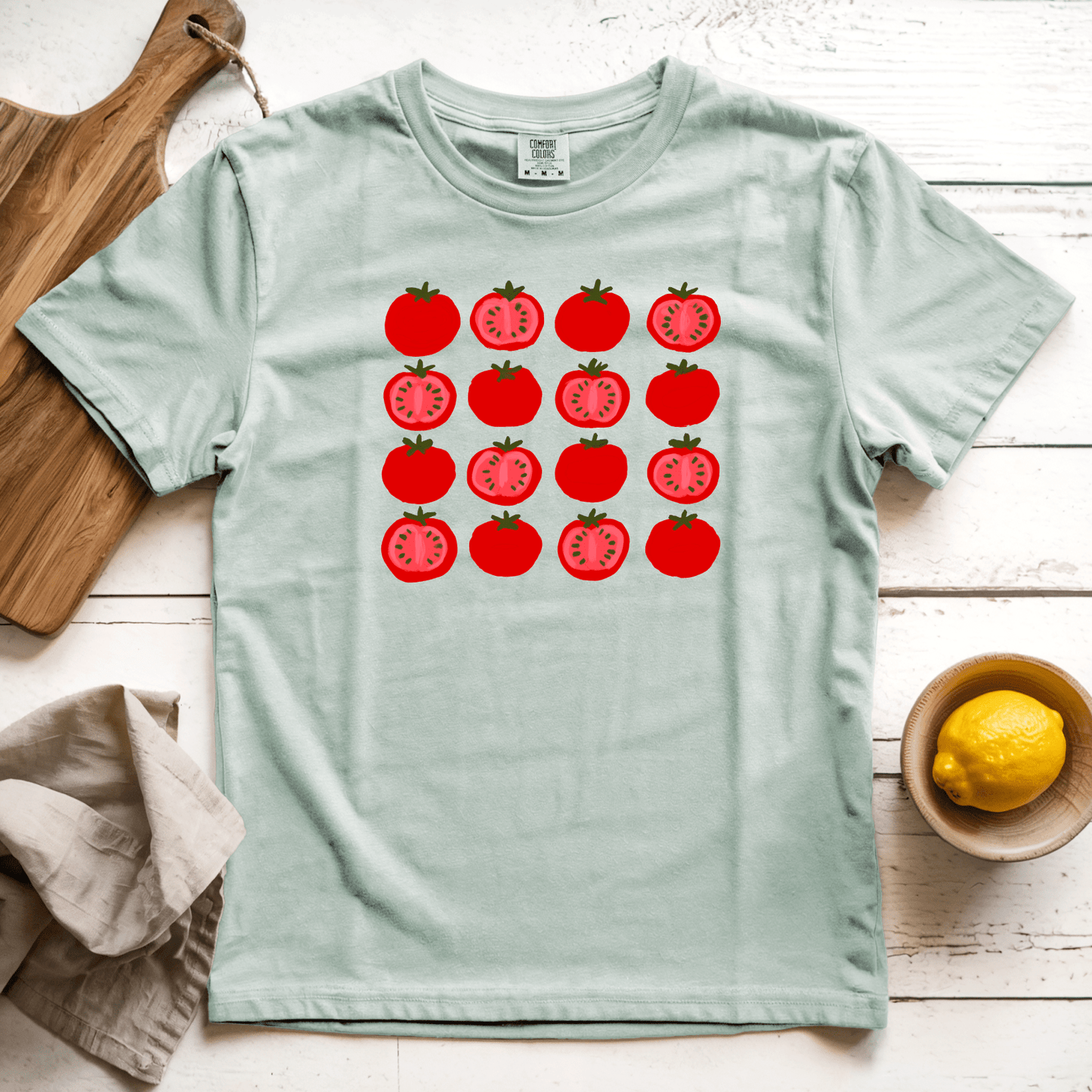 T-Shirt Bay / S Tomato Grid