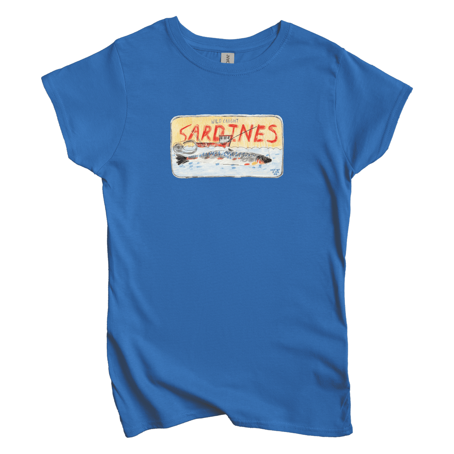 T-Shirts S / Royal Wild Caught Sardines: Jarek Krzystek Women's Tee