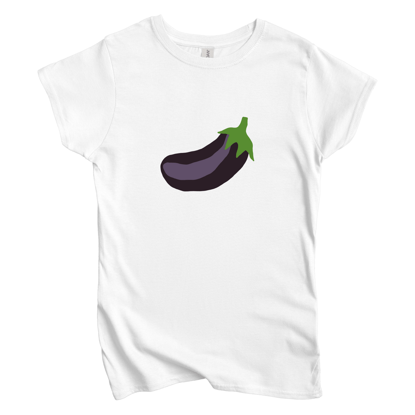 T-Shirt S / White Women's Tee Eggplant