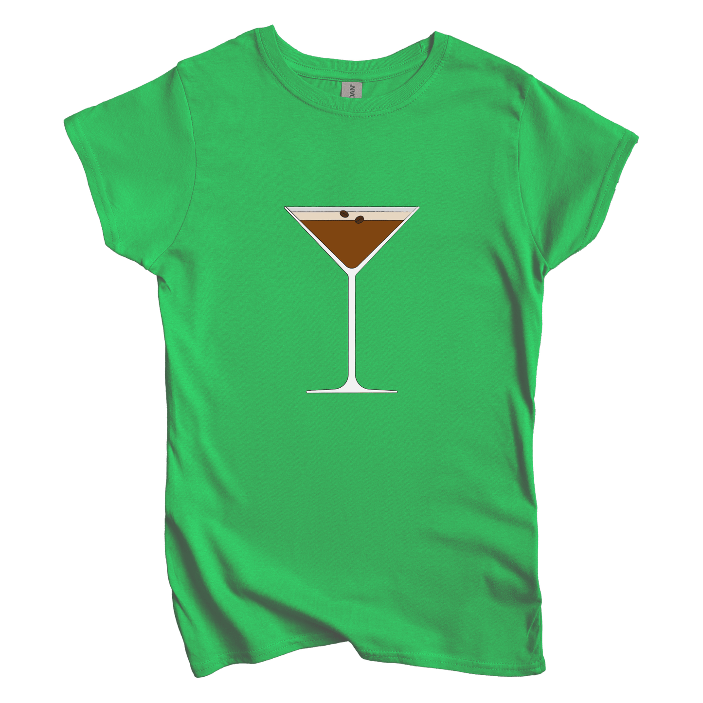 T-Shirt S / Irish Green Women's Tee Espresso Martini: LaeMab