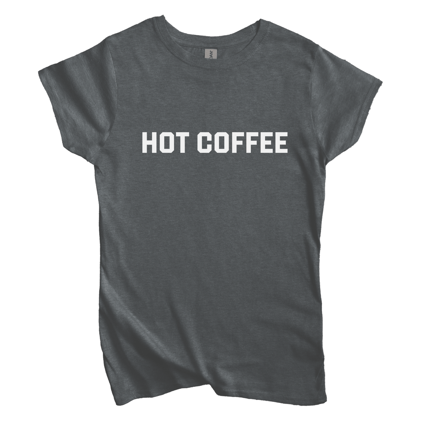 T-Shirt S / Dark Heather Women's Tee Hot Coffee