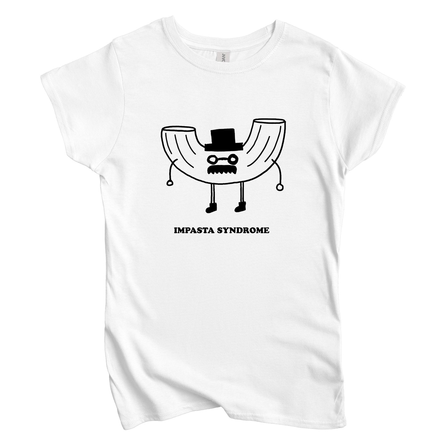 T-Shirt S / White Women's Tee Impasta Syndrome