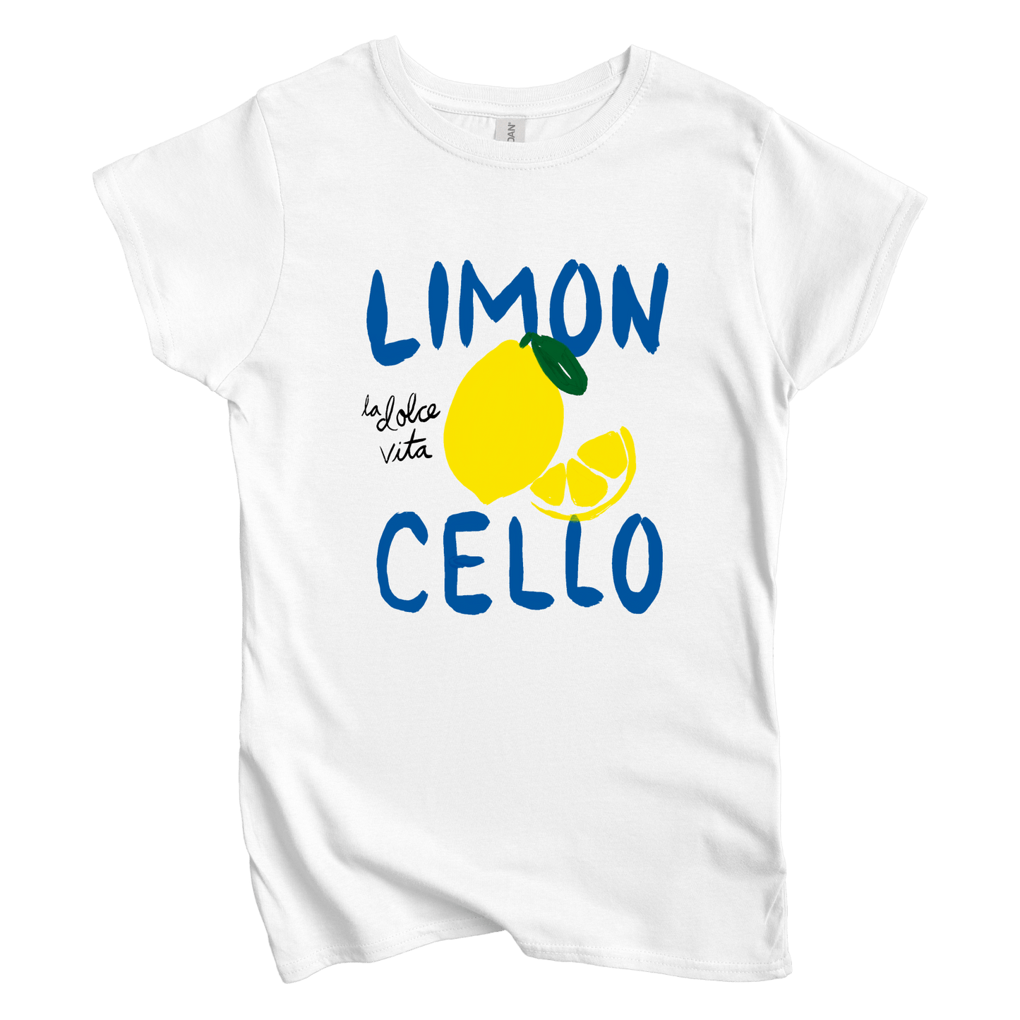 T-Shirt S / White Women's Tee Lemon Cello