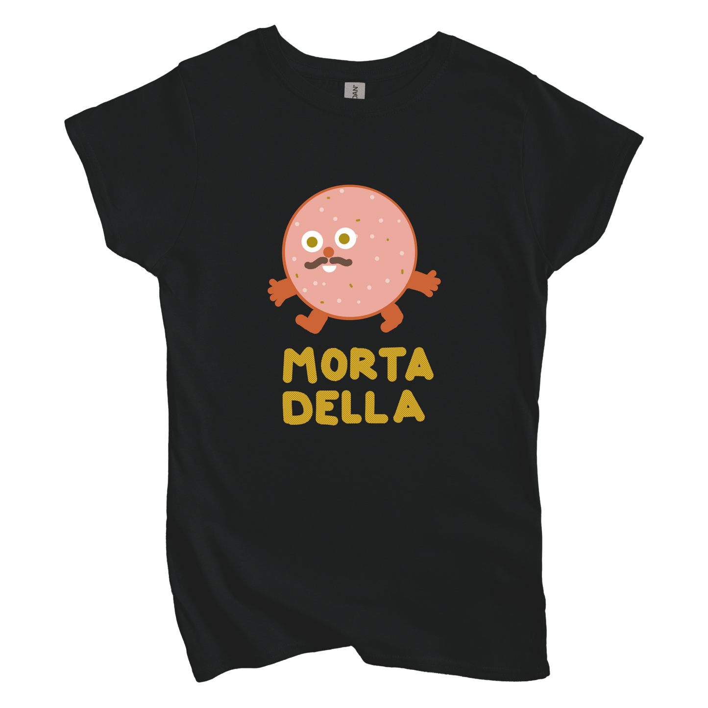 T-Shirt S / Black Women's Tee Mortadella: Longoland