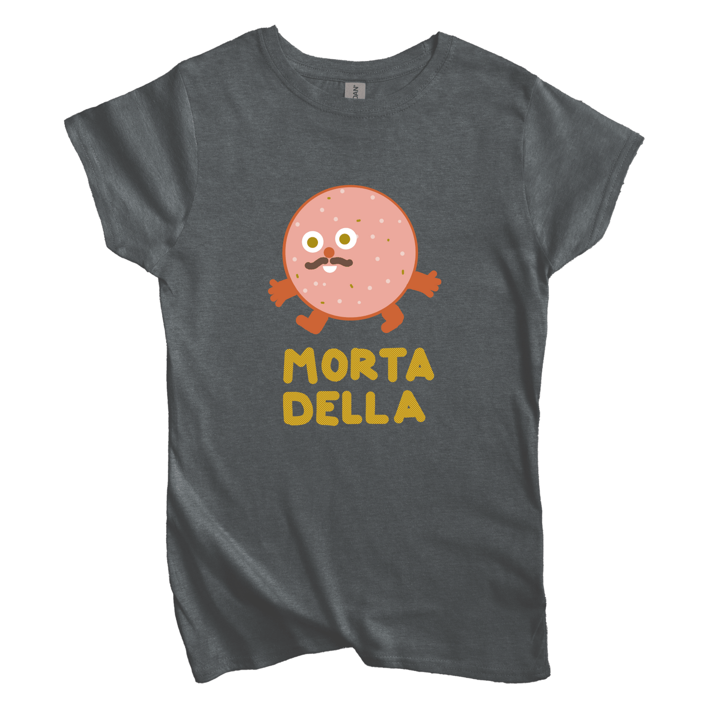 T-Shirt S / Dark Heather Women's Tee Mortadella: Longoland