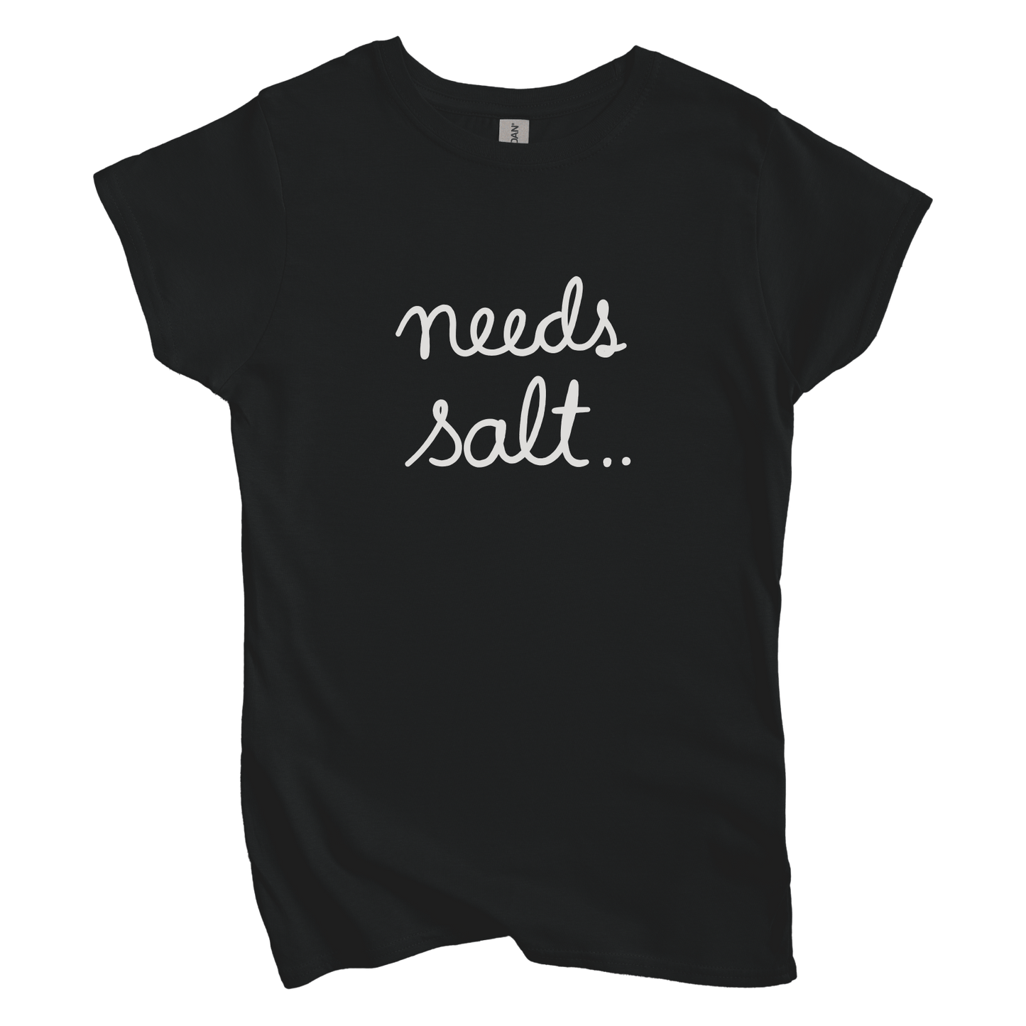 T-Shirt Black / S Women's Tee Needs Salt