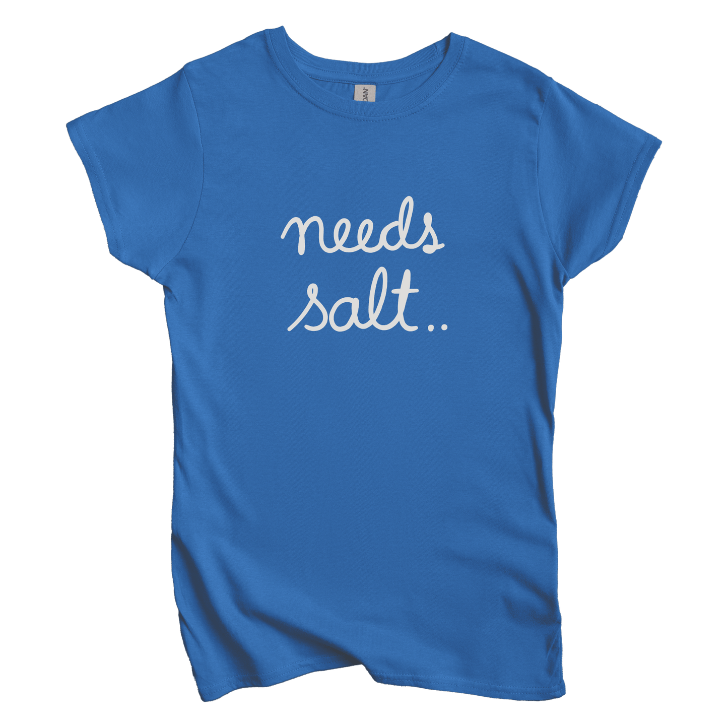 T-Shirt Royal / S Women's Tee Needs Salt