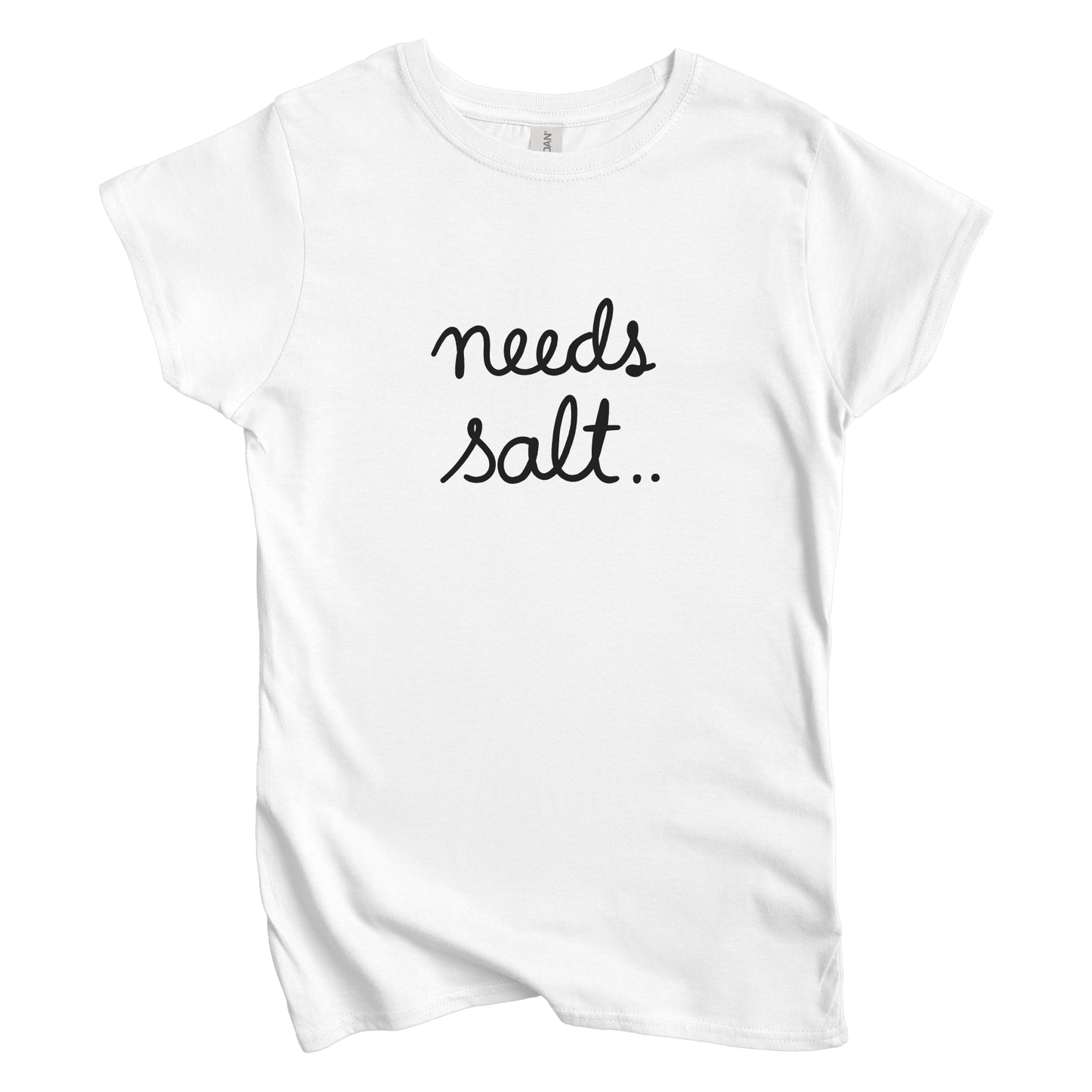 T-Shirt White / S Women's Tee Needs Salt