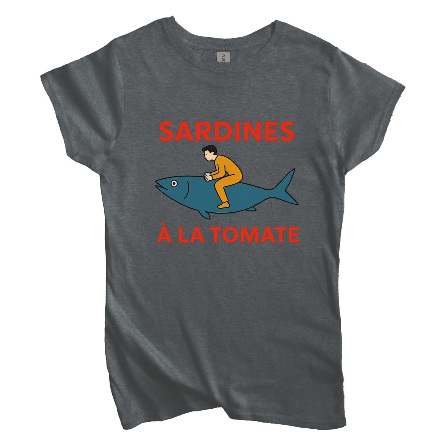 T-Shirt Women's Tee Sardines A La Tomata