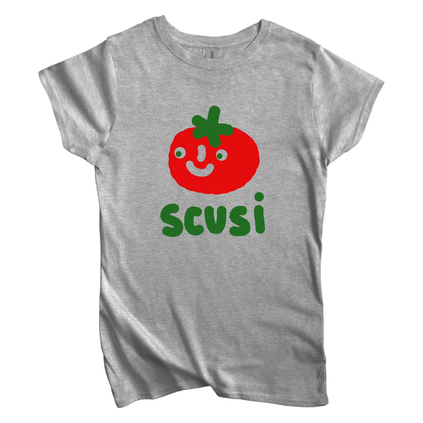 T-Shirt S / Sport Grey Women's Tee Scusi