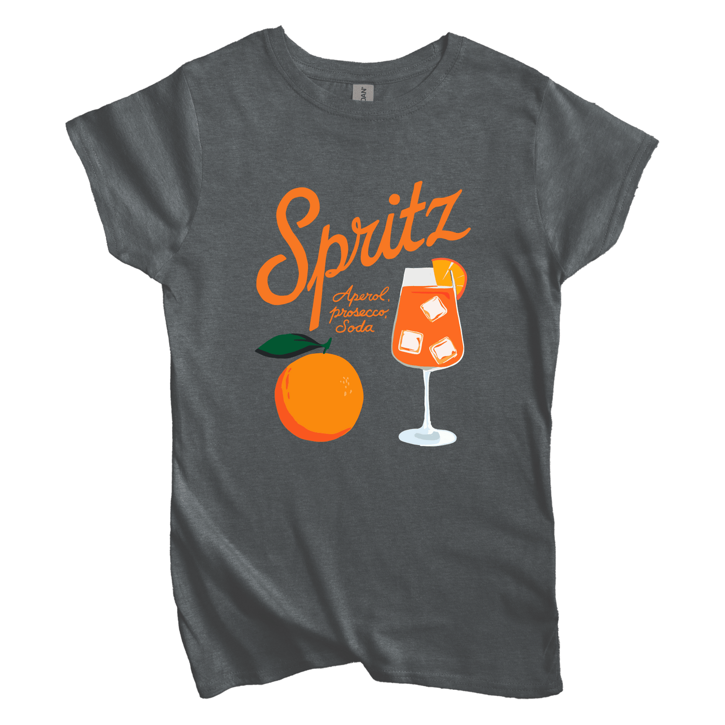 T-Shirt Dark Heather / S Women's Tee Spritz