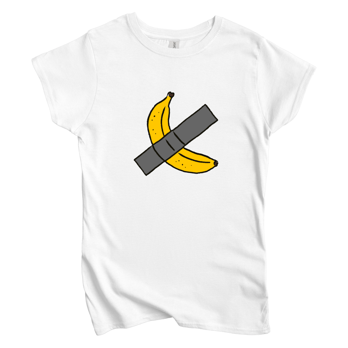 T-Shirt S / White Women's Tee Taped Banana