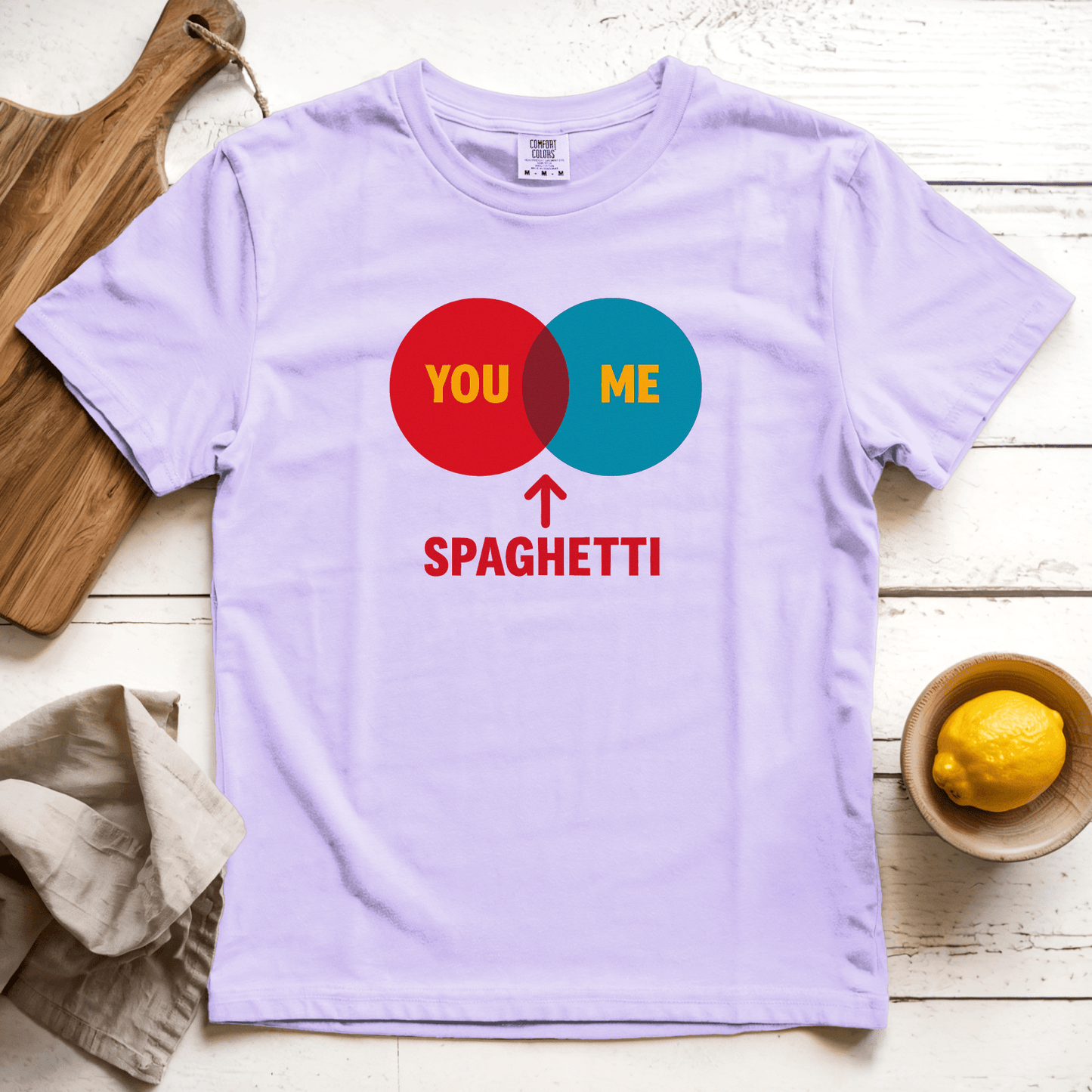 T-Shirt Orchid / S You. Me. Spaghetti