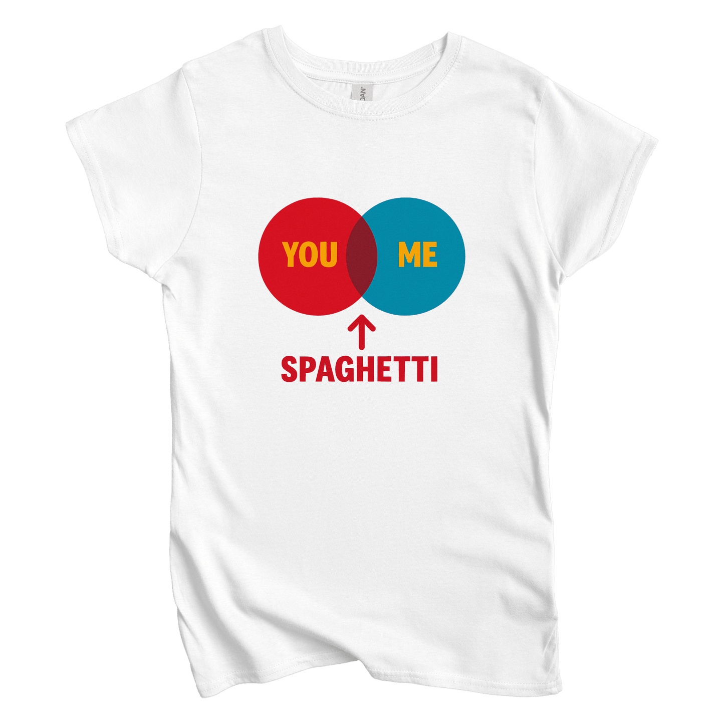 T-Shirt You, Me Spaghetti Women's Tee