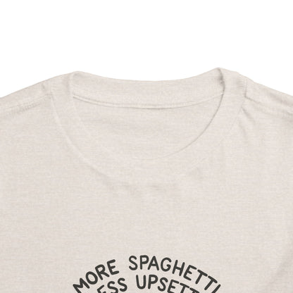 Toddler More Spaghetti Less Upsetti