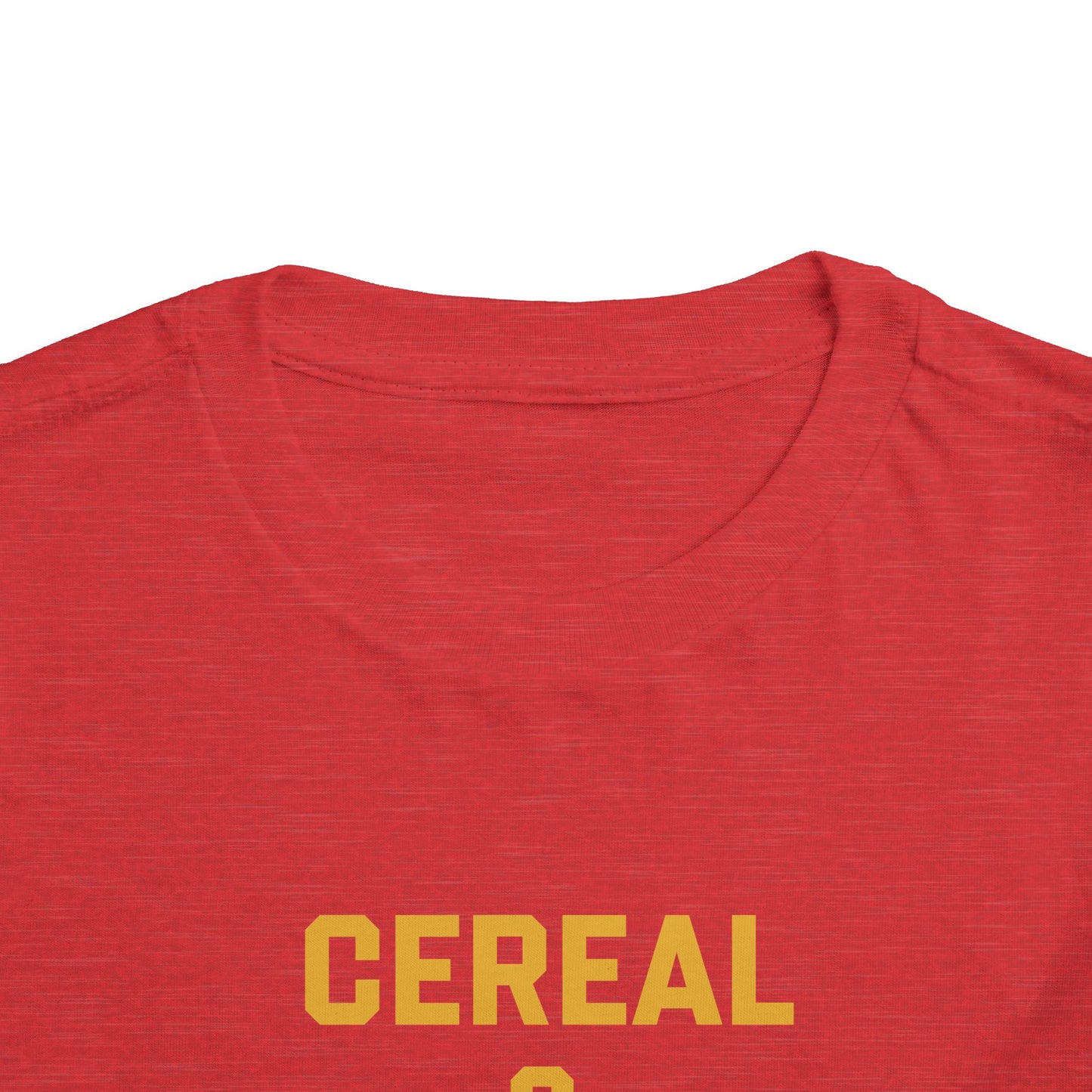Toddler Cereal and Cartoons