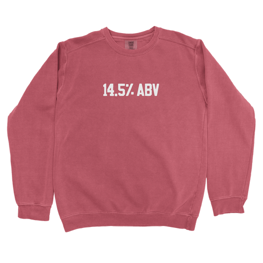 T-Shirts Crimson / S 14.5% ABV Sweatshirt