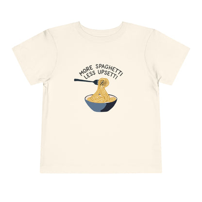 Toddler More Spaghetti Less Upsetti