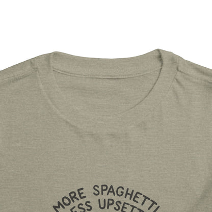 Toddler More Spaghetti Less Upsetti