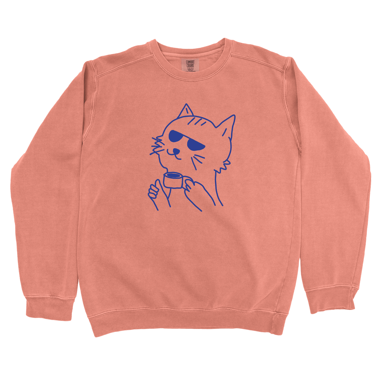 T-Shirts Terracotta / S Zero Bothers Given: Sae Karepe Sweatshirt
