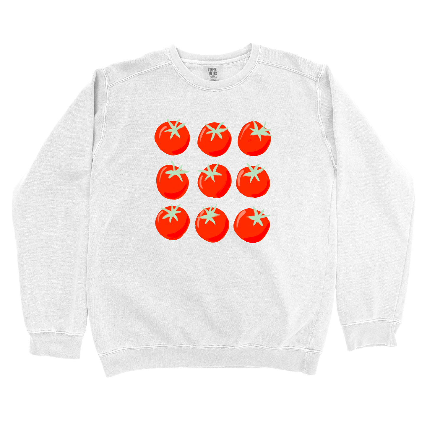 Sweatshirt White / S 9 Tomatoes Sweatshirt