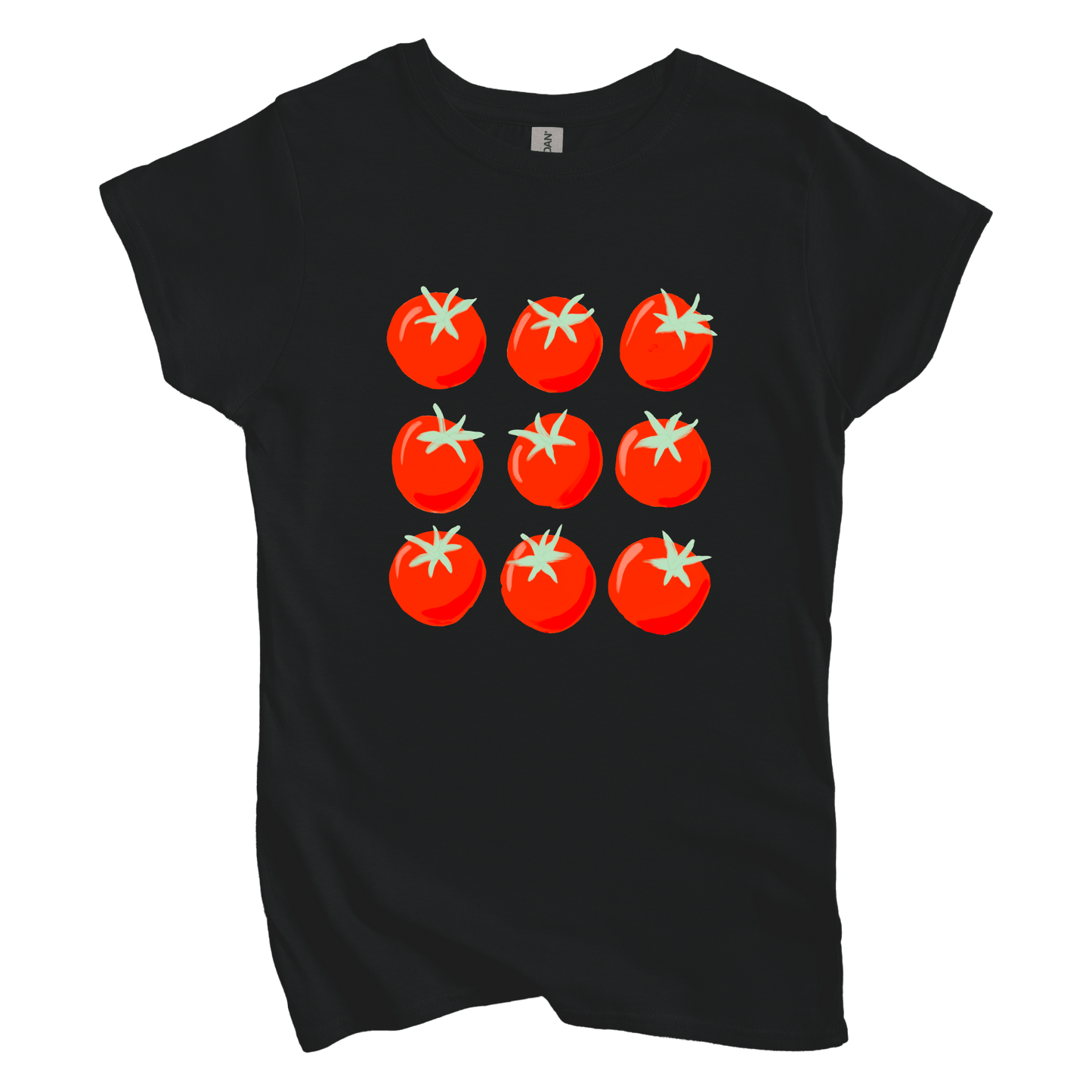 T-Shirt S / Black 9 Tomatoes Women's Tee