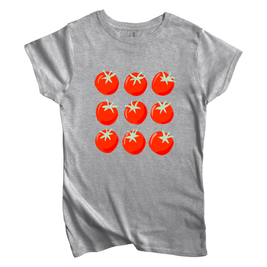T-Shirt S / Sport Grey 9 Tomatoes Women's Tee