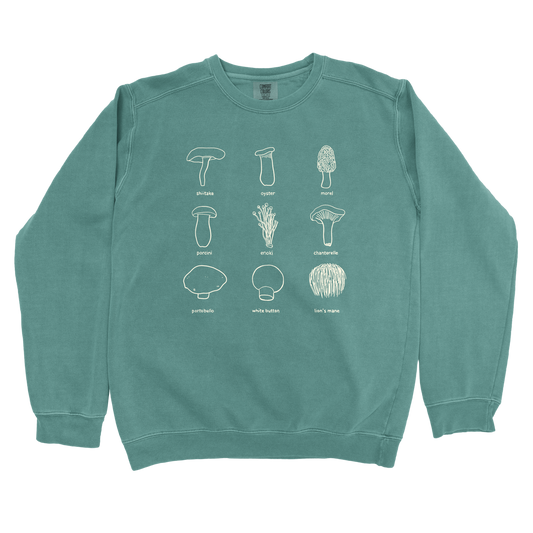 Edible Mushrooms Sweatshirt
