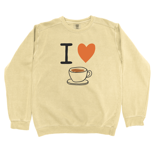 I Love Coffee Sweatshirt
