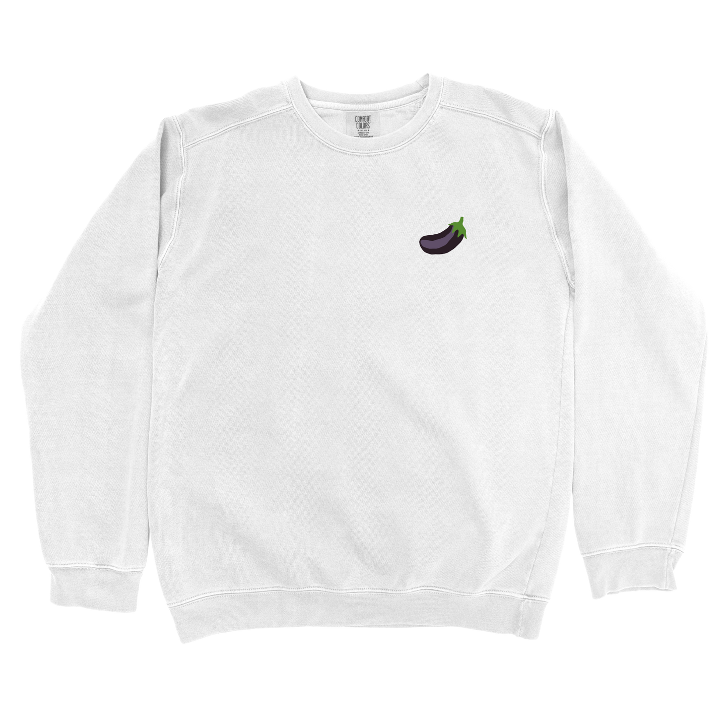 Eggplant Left Chest Sweatshirt
