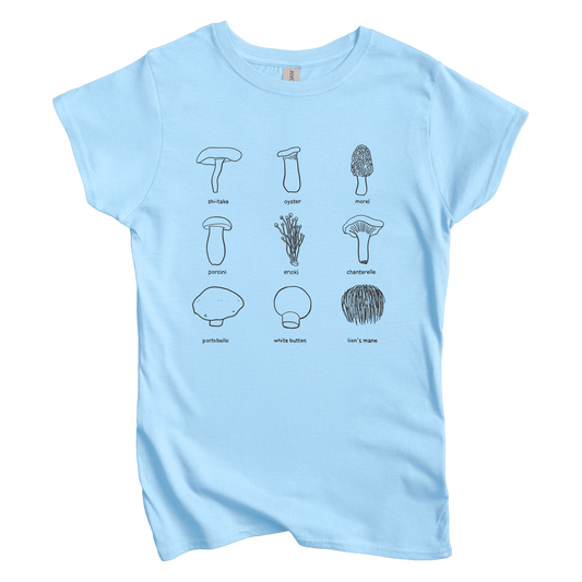 Edible Mushrooms Women's Tee
