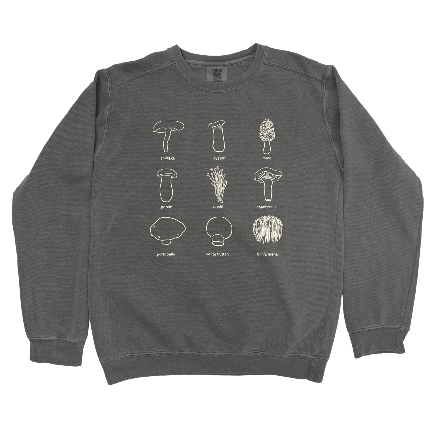 Edible Mushrooms Sweatshirt