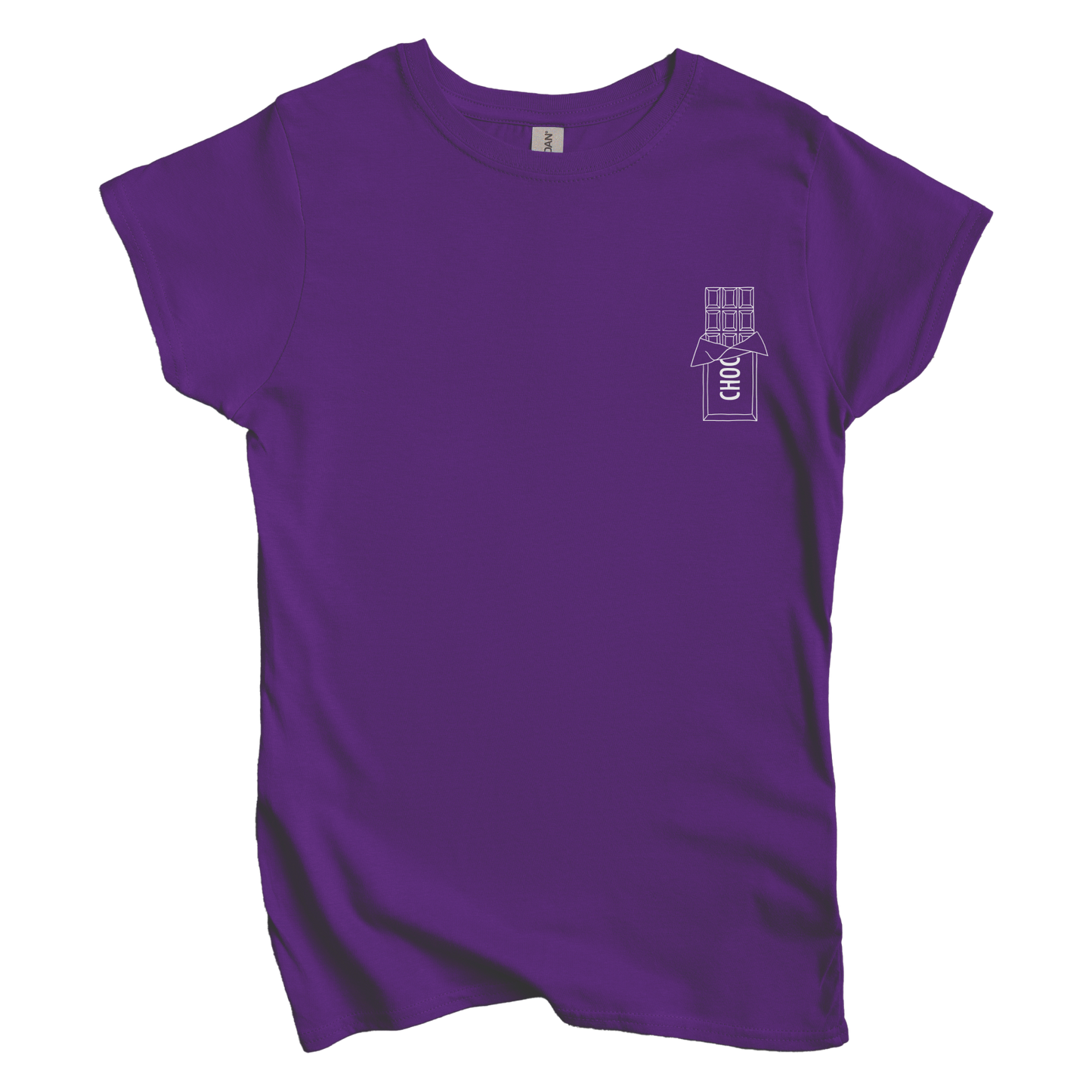 Chocolate Bar Left Chest Women's Tee