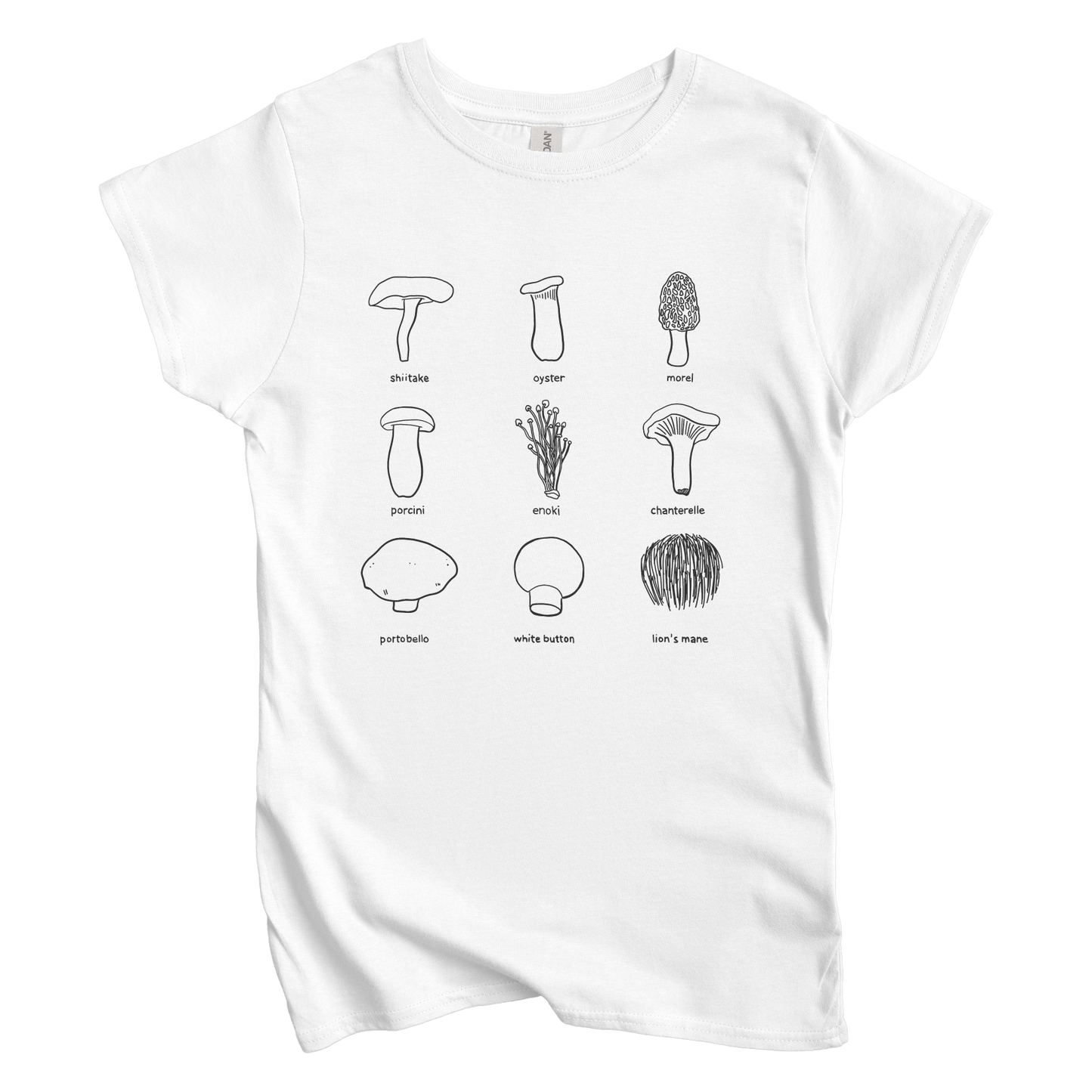 Edible Mushrooms Women's Tee