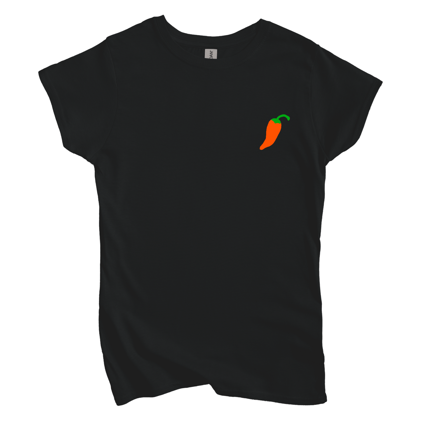T-Shirt S / Black A Chili Pepper Women's Tee