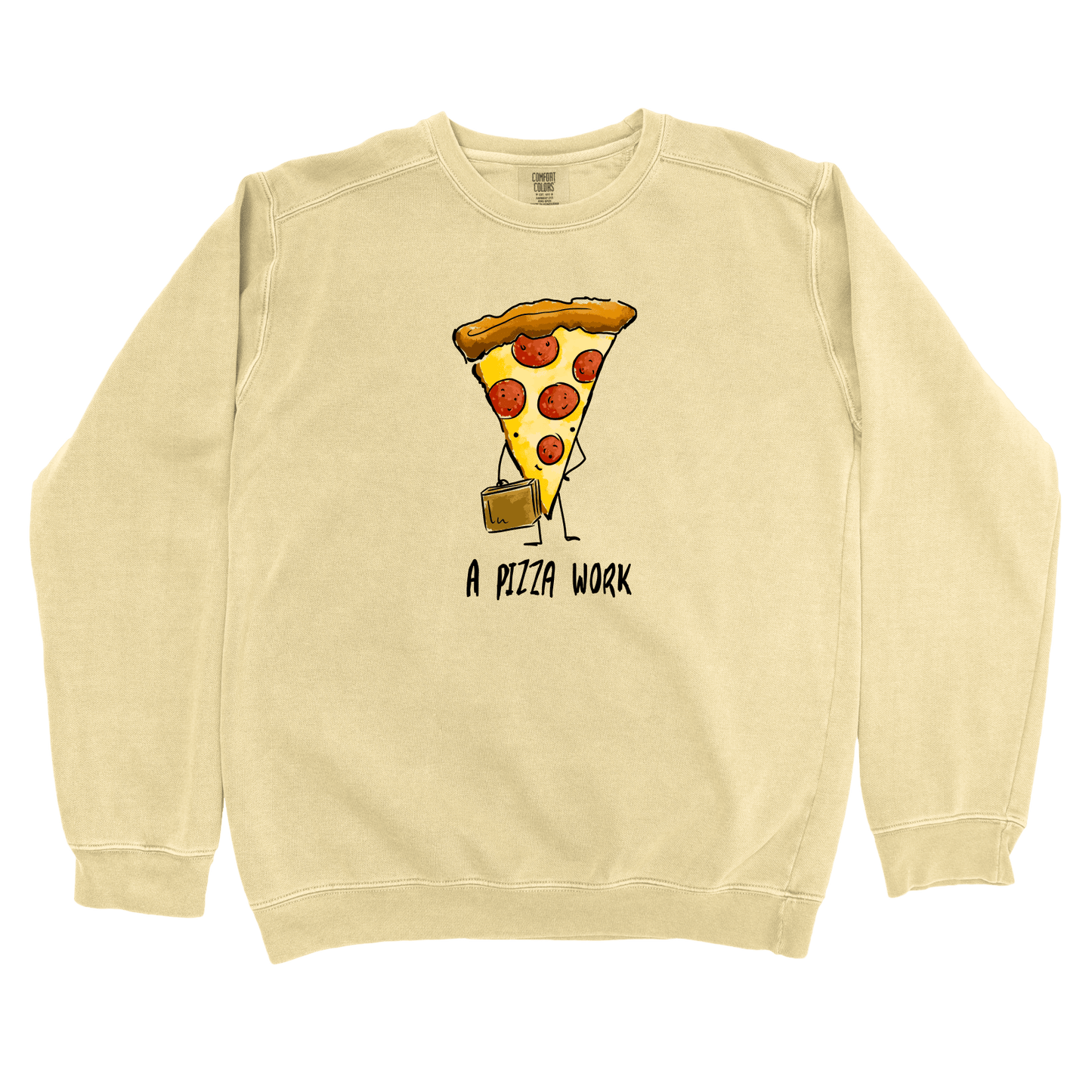 Sweatshirt Butter / S A Pizza Work: Micro Barbi Sweatshirt