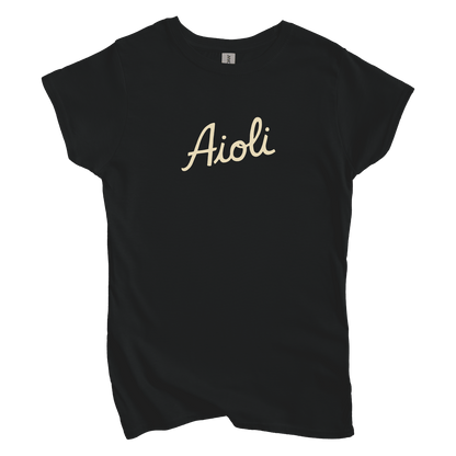 T-Shirts S / Black Aioli Women's Tee