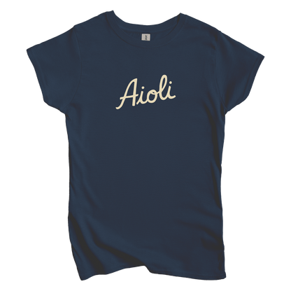 T-Shirts S / Navy Aioli Women's Tee