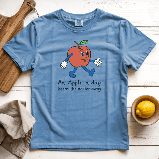 T-Shirt Blue Jean / S An Apple a Day