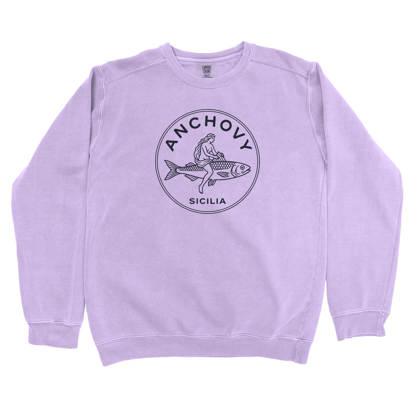 Sweatshirt Orchid / S Anchovy Sicilia Sweatshirt