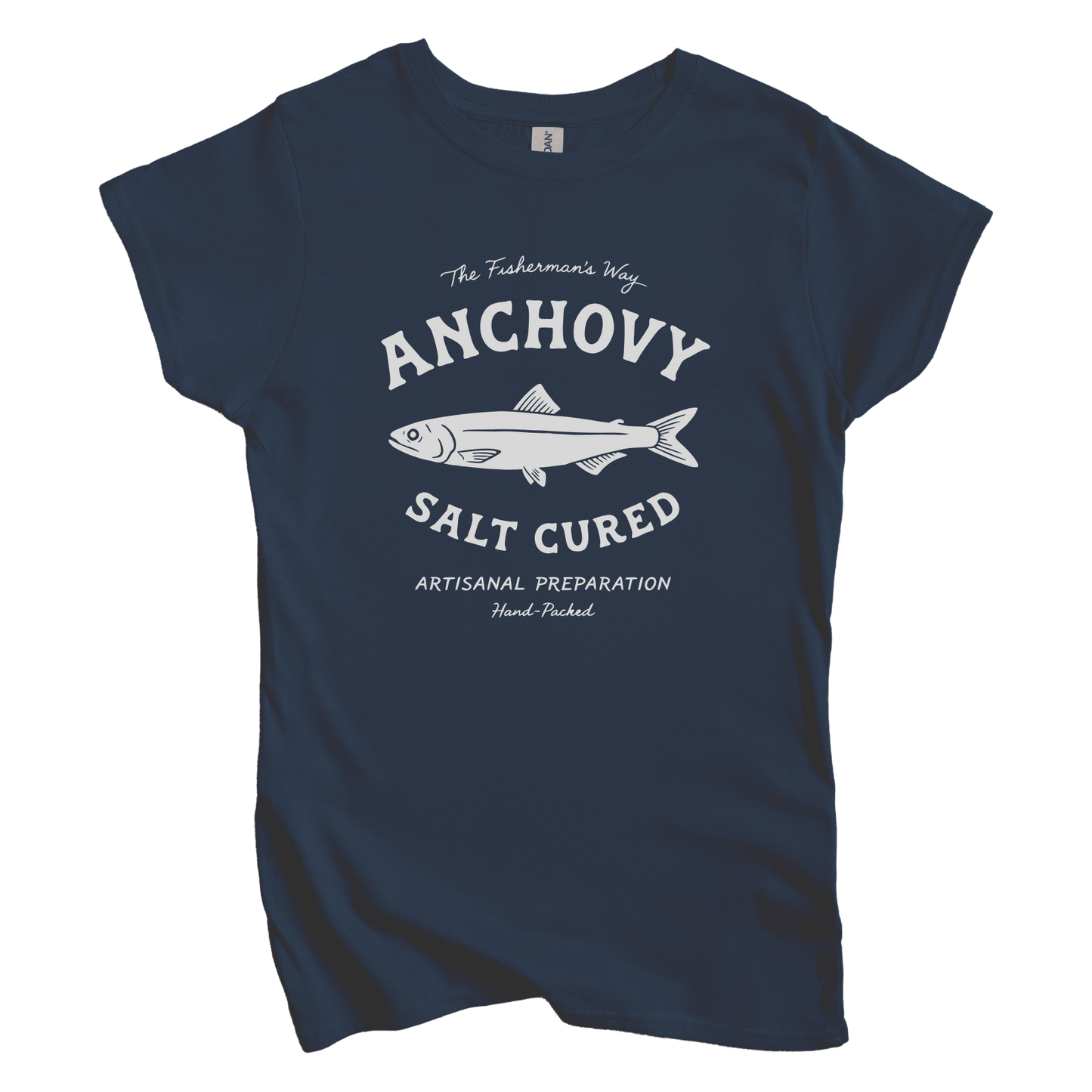 T-Shirt S / Navy Anchovy Women's Tee