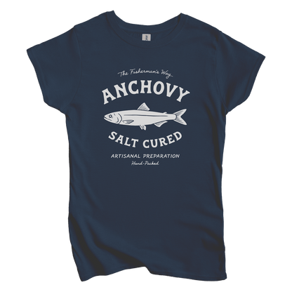 T-Shirt S / Navy Anchovy Women's Tee