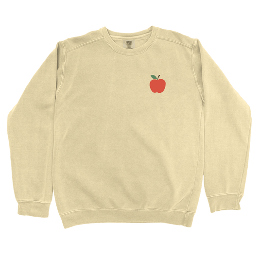 T-Shirts Butter / S Apple Left Chest Sweatshirt