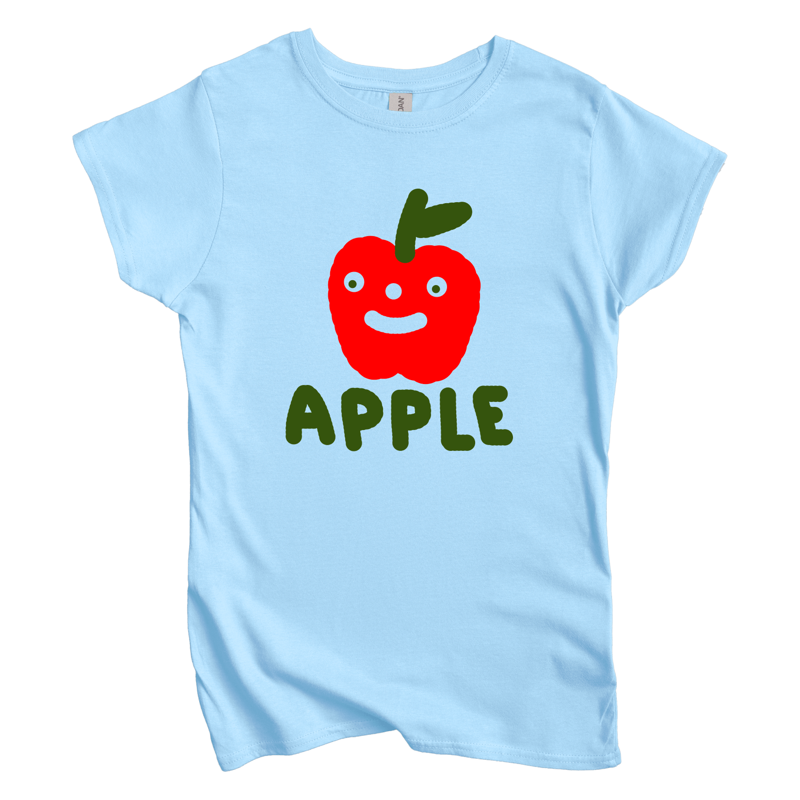 T-Shirt S / Light Blue Apple: Longoland Women's Tee