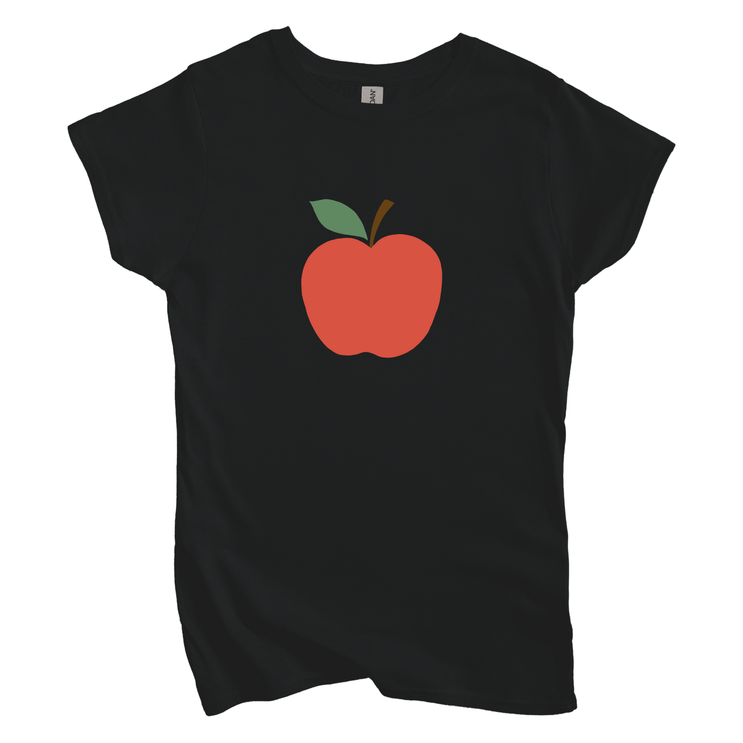 T-Shirt S / Black Apple Women's Tee