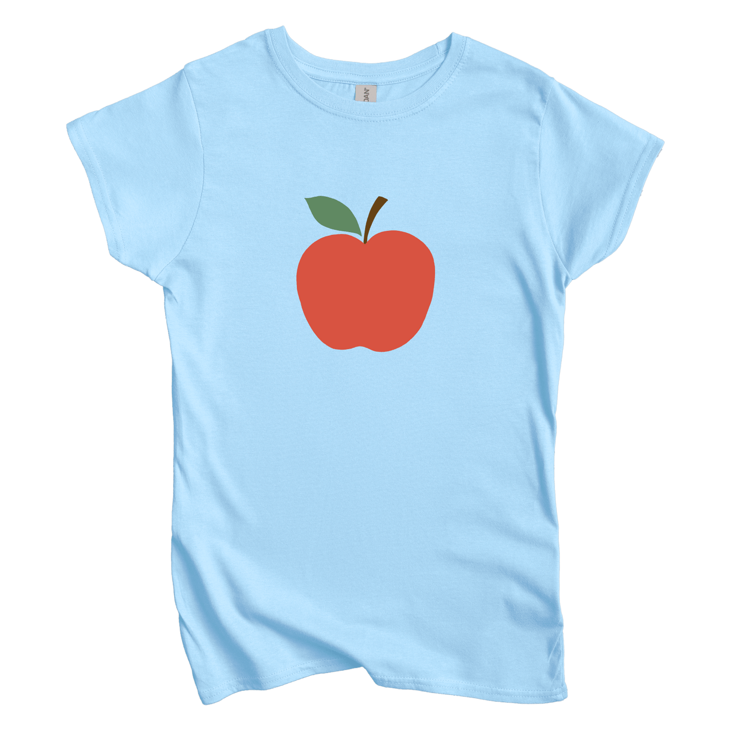 T-Shirt S / Light Blue Apple Women's Tee