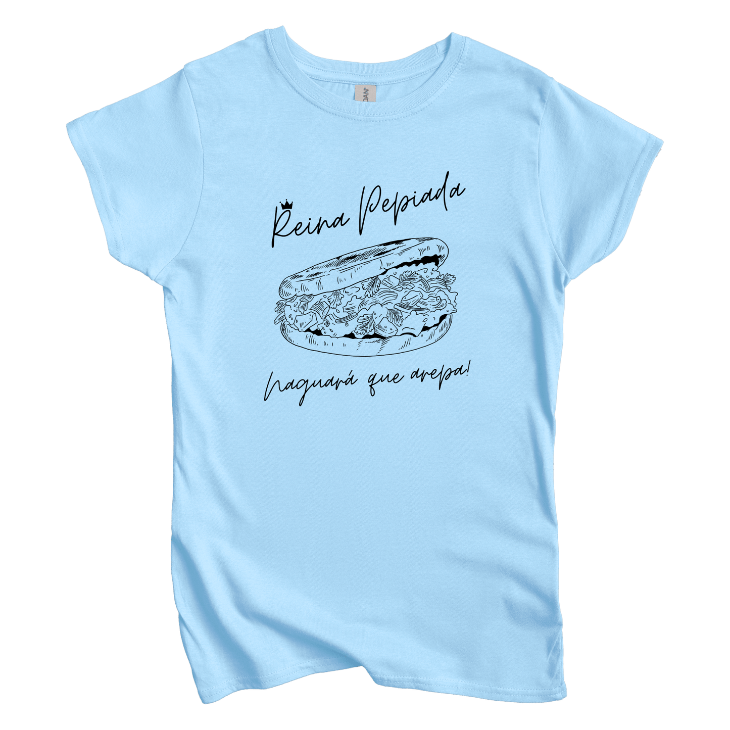T-Shirts S / Light Blue Arepe: Missyozart Women's Tee