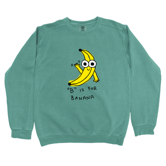 Sweatshirt Light Green / S B is for Banana: Longoland Sweatshirt